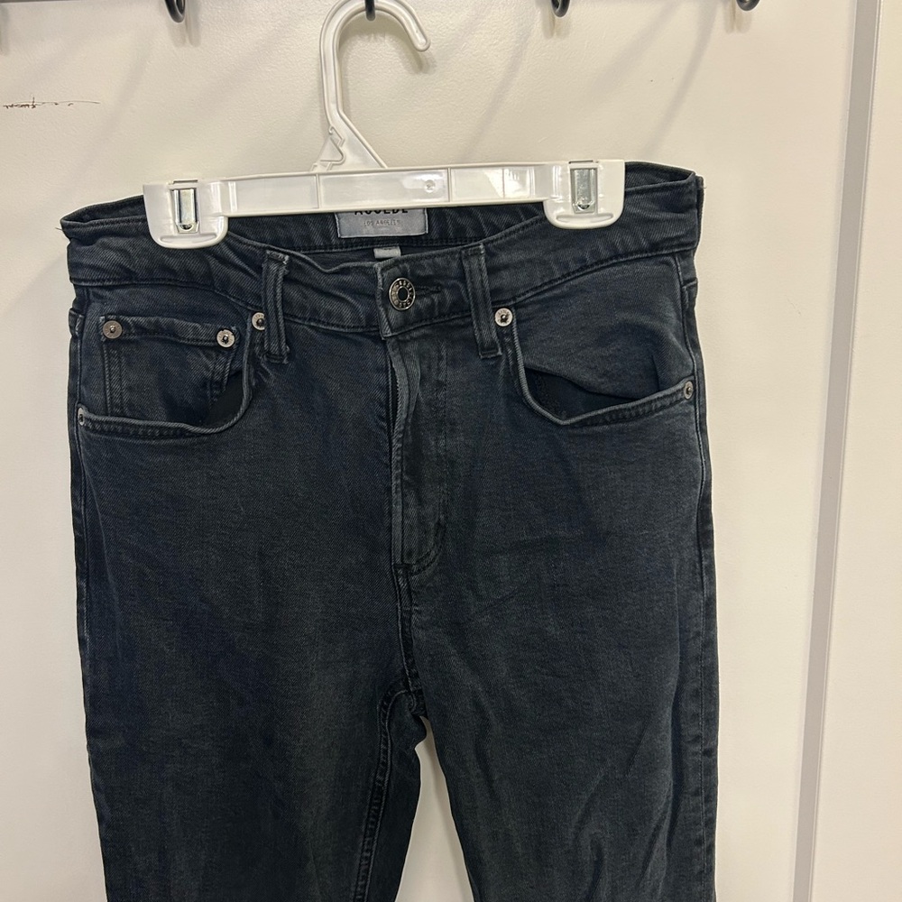 AGOLDE Black High Waisted Jeans - Picture 2 of 10